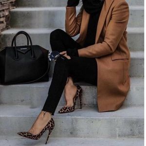 Jeffrey Campbell Leopard Print Pony Hair Pumps